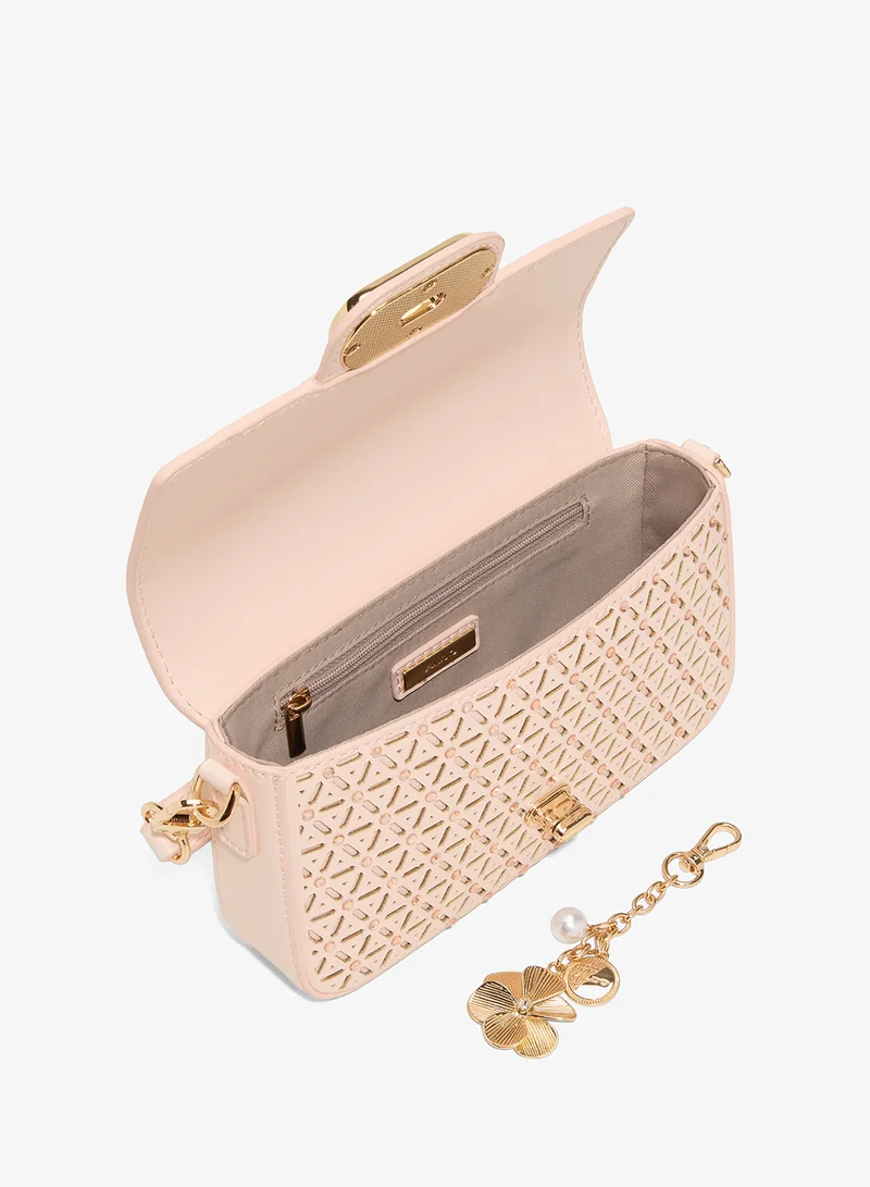 ALDO  Bellabling Chain Detail Flap Over Shoulder Bag for Women | Best Price UAE